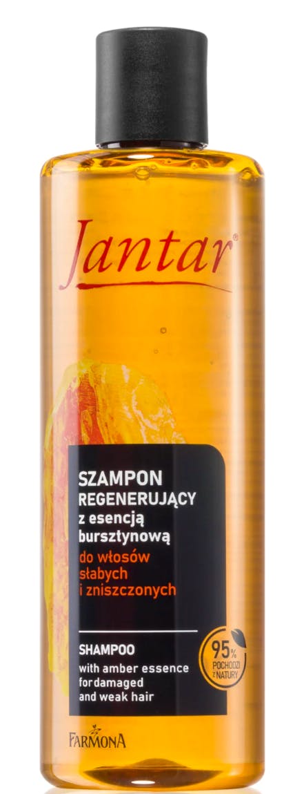 Jantar Jantar Chelating Shampoo With Amber Extract 5-in-1 For Dull & Damaged Hair Caused By Hard Water Residue 300 ml
