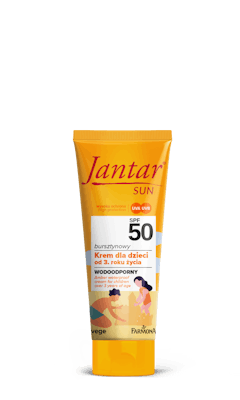 Jantar Amber Waterproof Cream For Children Over 3 Years SPF50 50 ml
