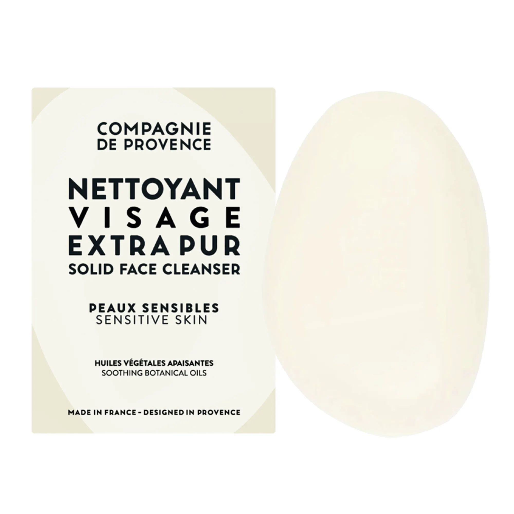 Compagnie De Provence Solid Face Cleanser Sensitive Skin 85 g