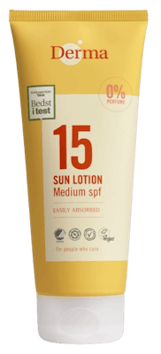 Derma Sun Sollotion Mellem SPF15 200 ml