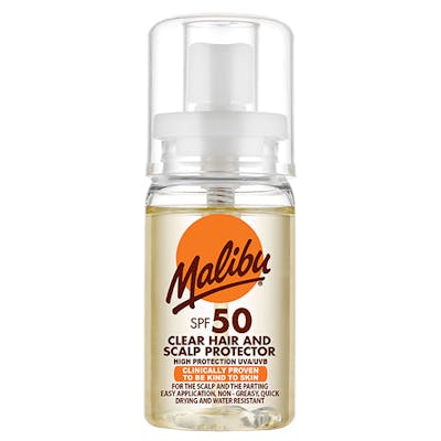 Malibu Clear Hair &amp; Scalp Protector SPF50 50 ml