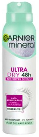 Garnier Mineral UltraDry 48h Deospray 150 ml