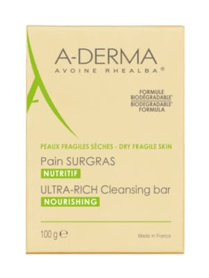 A-Derma Ultra-Rich Cleansing Bar Nourishing 100 g