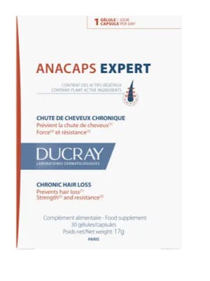 Ducray Anacaps Expert Chronic Hair Loss 30 kpl