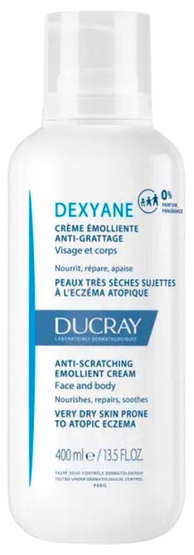 Ducray Dexyane Anti-Scratching Emollient Cream 400 ml