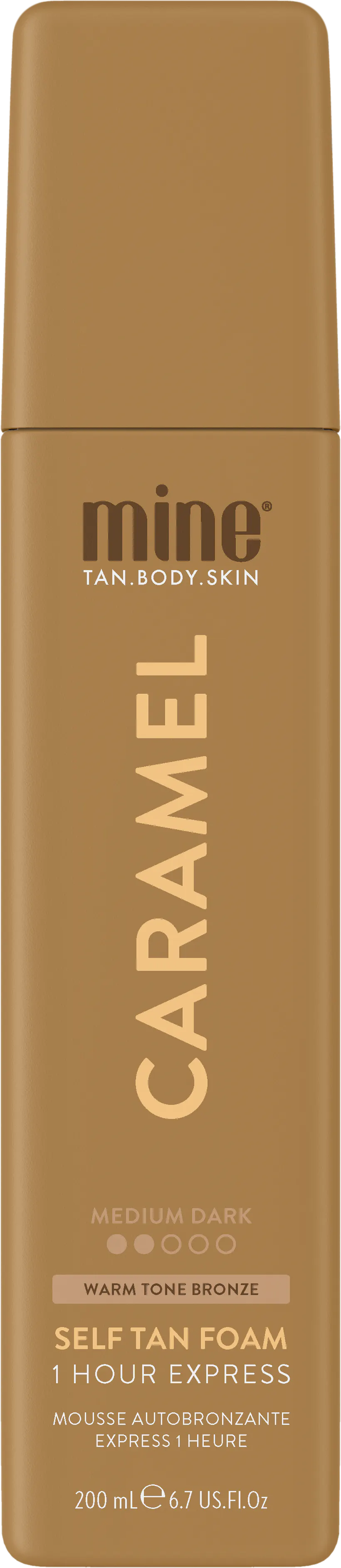 MineTan Caramel Self Tan Foam 200 ml
