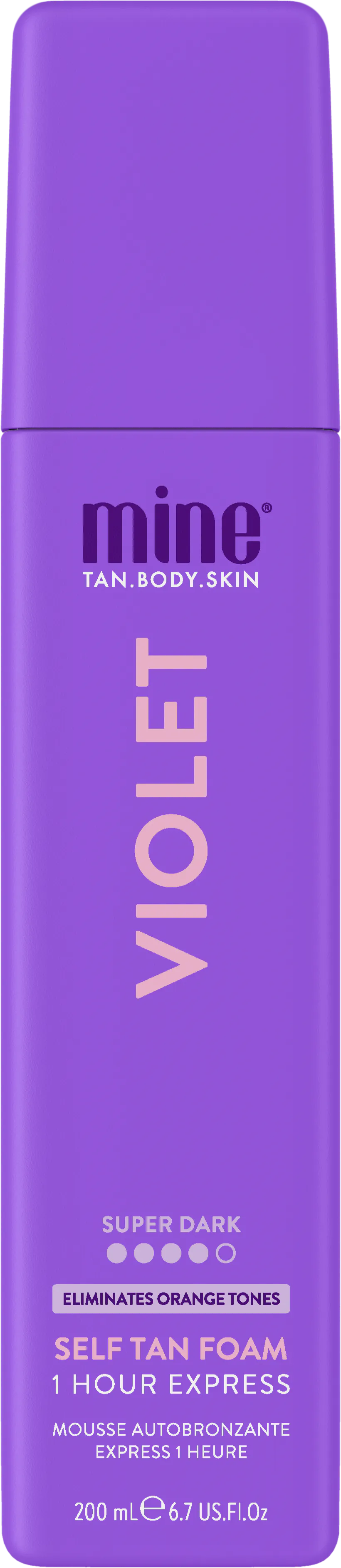 MineTan Violet Self Tan Foam 200 ml