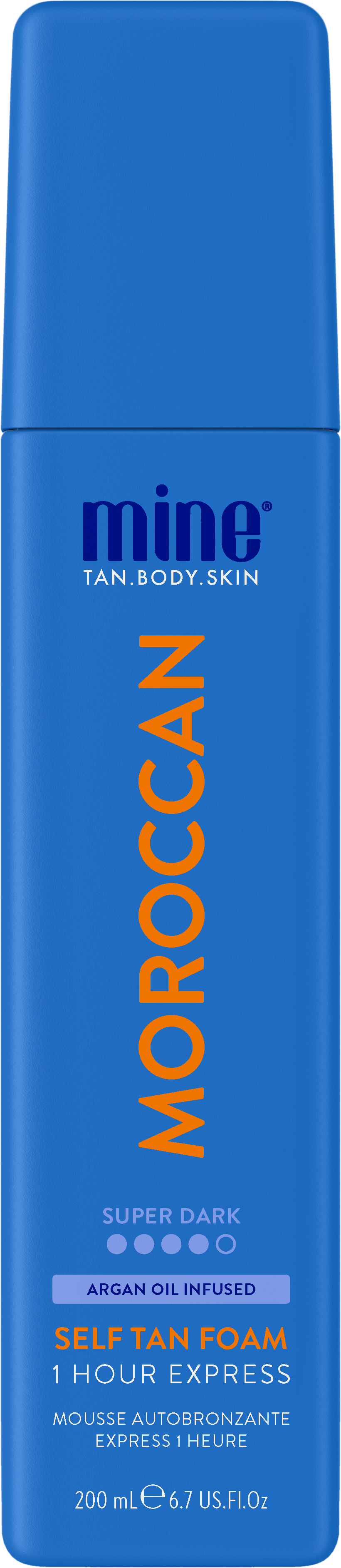 MineTan Moroccan Self Tan Foam 200 ml