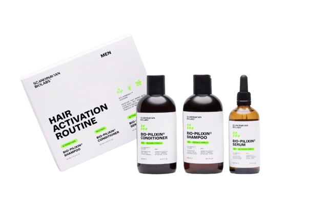 Scandinavian Biolabs Hair Routine Men 2 x 250ml + 100ml