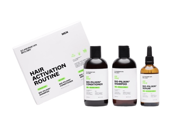 Scandinavian Biolabs Hair Routine Men 2 x 250ml + 100ml