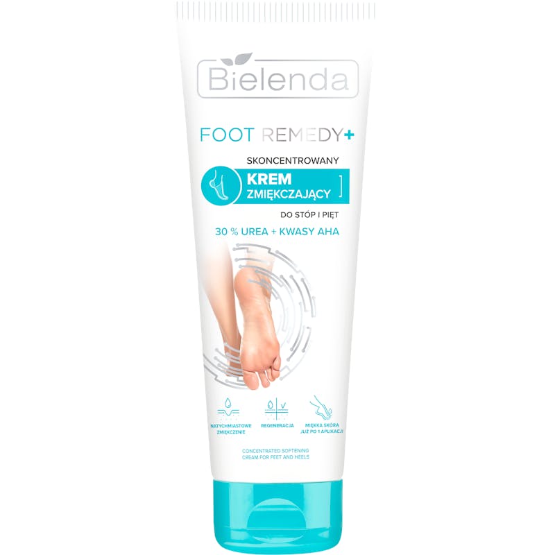 Bielenda Foot Remedy Concentrated Softening Cream For Feet And Heels 30% Urea + AHA Acids 75 ml
