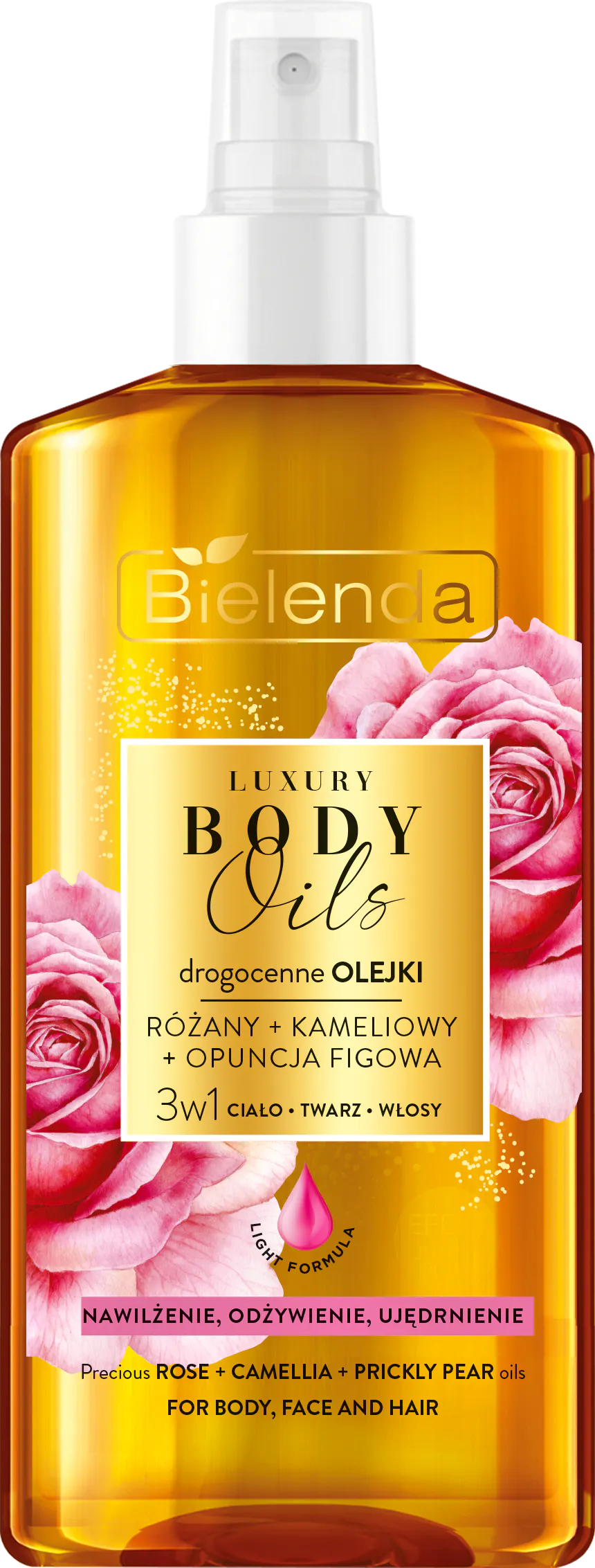 Bielenda Luxury Body Oils Precious Oils Rose + Camellia + Opuncion Fig 150 ml