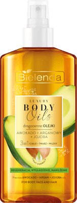 Bielenda Luxury Body Oils Drogocenne Olejki Awokado + Arganowy + Jojoba 150 ml