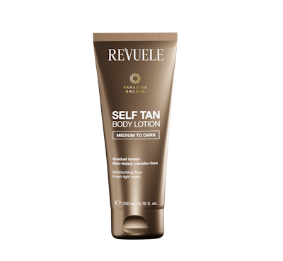 Revuele Self Tan Body Lotion Medium To Dark 200 ml