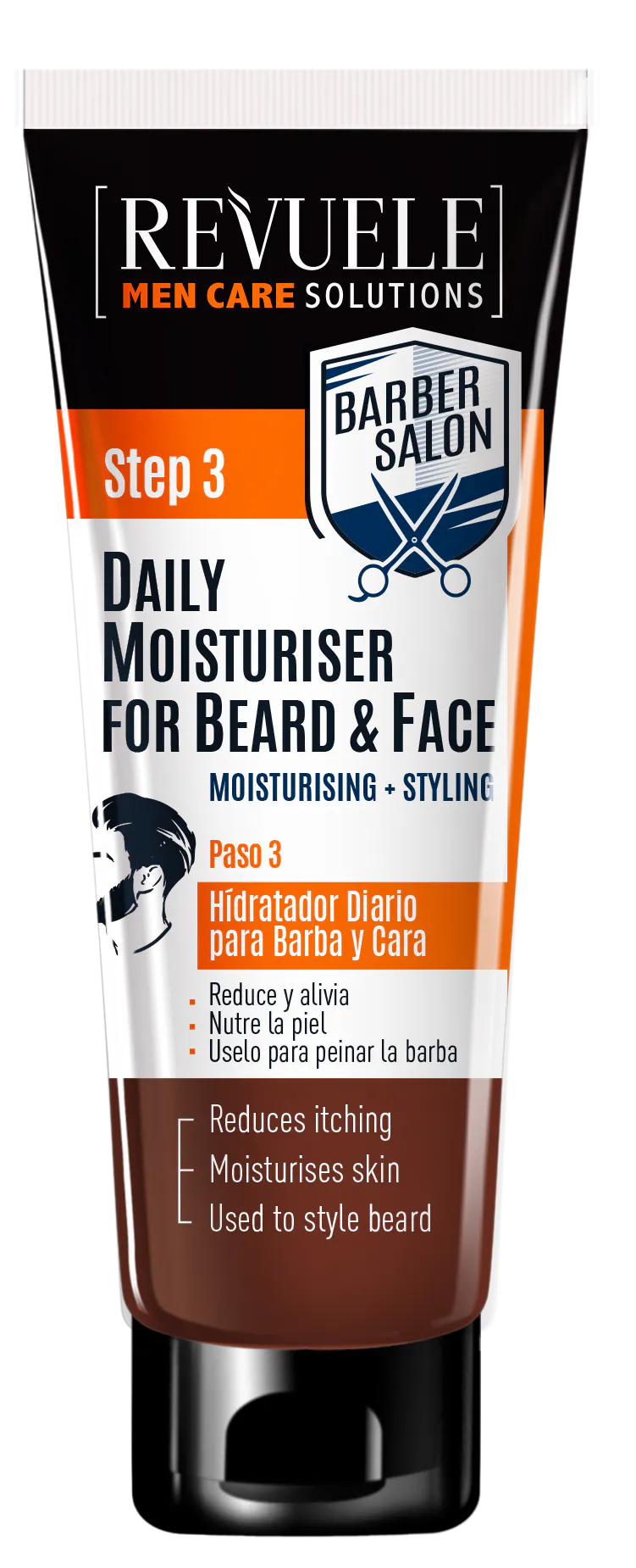 Revuele Men Step 3 Daily Beard & Face Moisturiser 80 ml