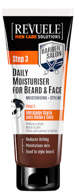 Revuele Men Step 3 Daily Beard &amp; Face Moisturiser 80 ml