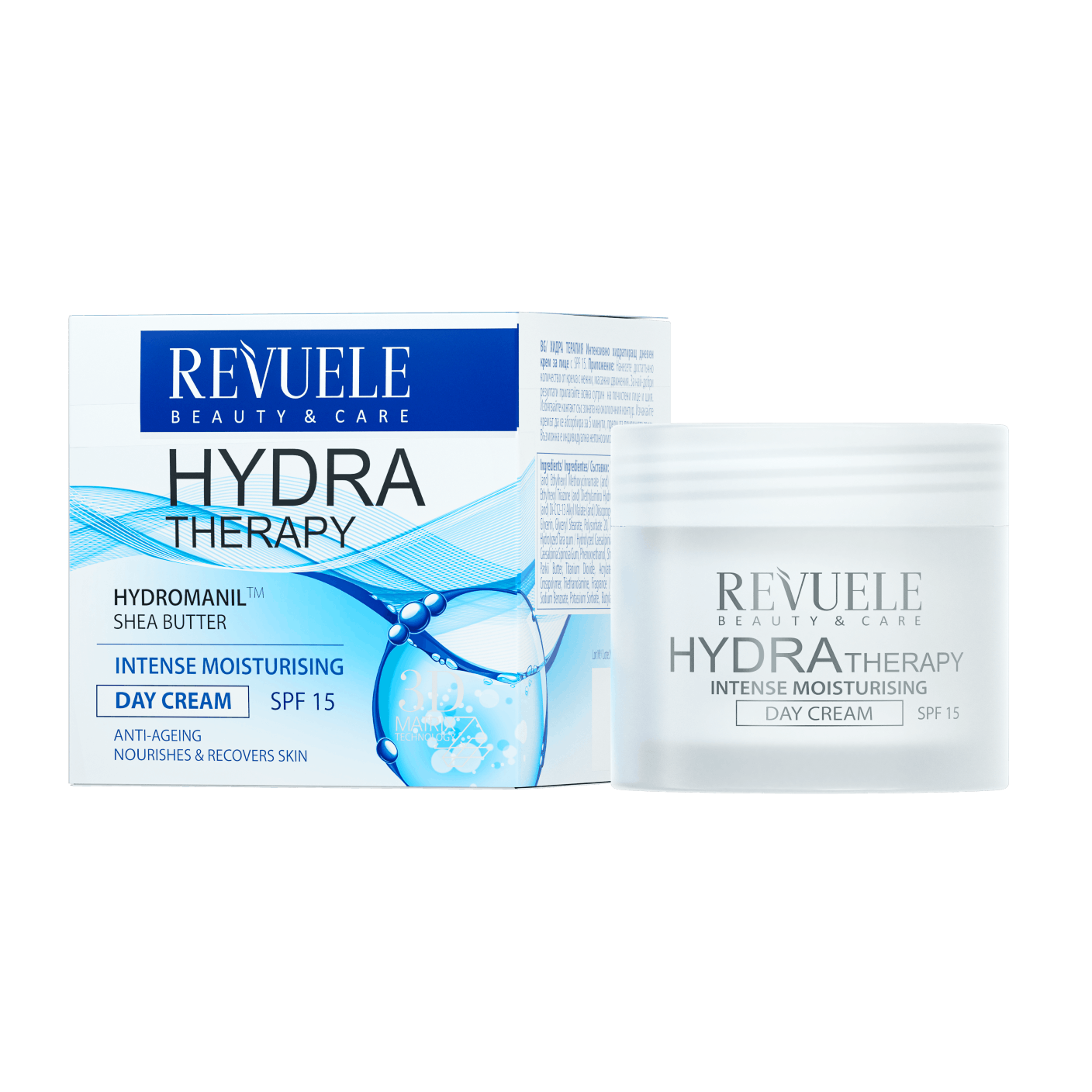 Revuele Hydra Therapy Moisturising Day Cream SPF15 50 ml