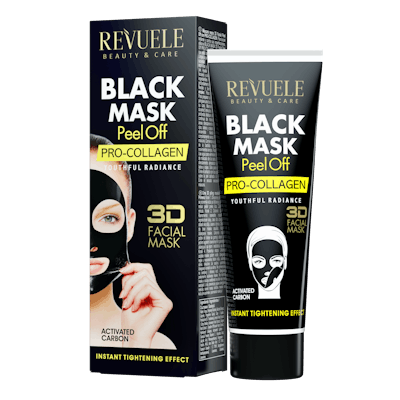 Revuele Black Mask Peel Off Pro-Collagen 80 ml
