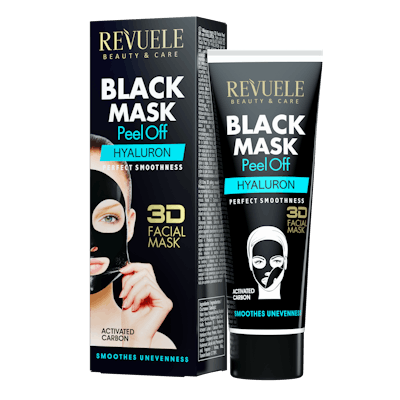 Revuele Black Mask Peel Off Hyaluron 80 ml