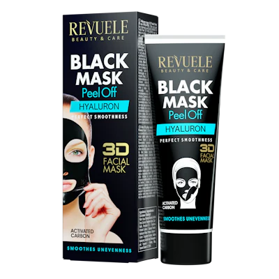 Revuele Black Mask Peel Off Hyaluron 80 ml