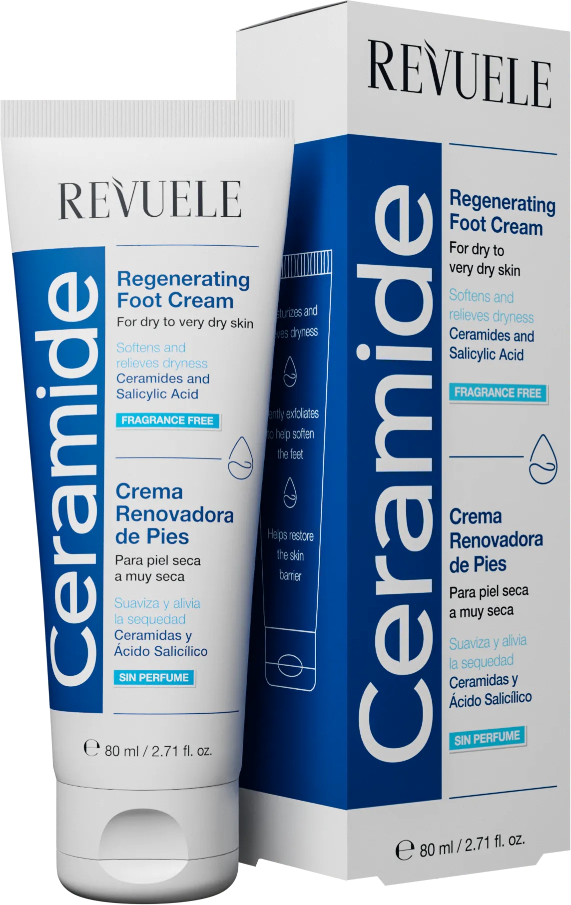 Revuele Ceramide Regenerating Foot Cream 80 ml