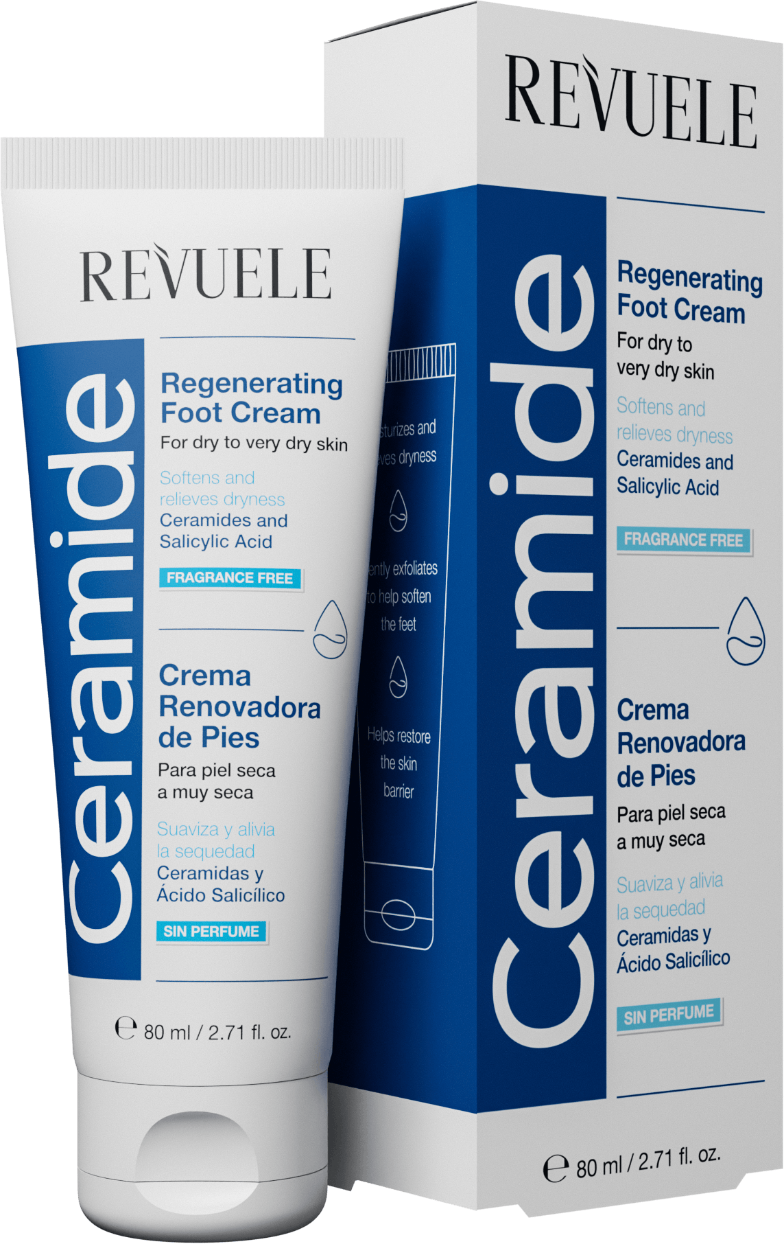 Revuele Ceramide Regenerating Foot Cream 80 ml