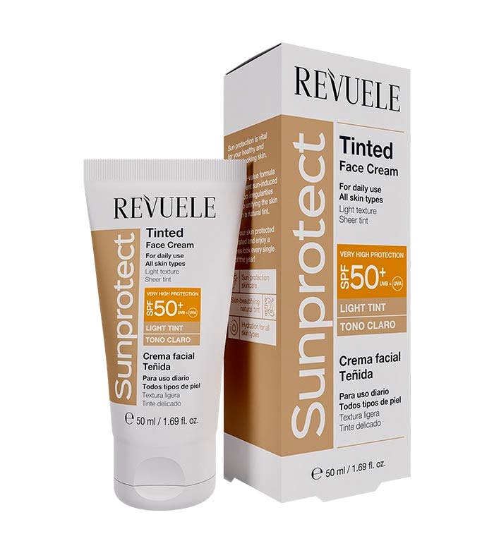 Revuele Sunprotect Tinted Face Cream Light SPF50+ 50 ml