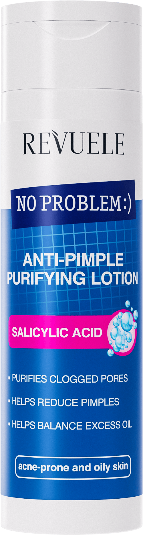Revuele No Problem Anti-Pimple Purifying Lotion Salicylic Acid 200 ml