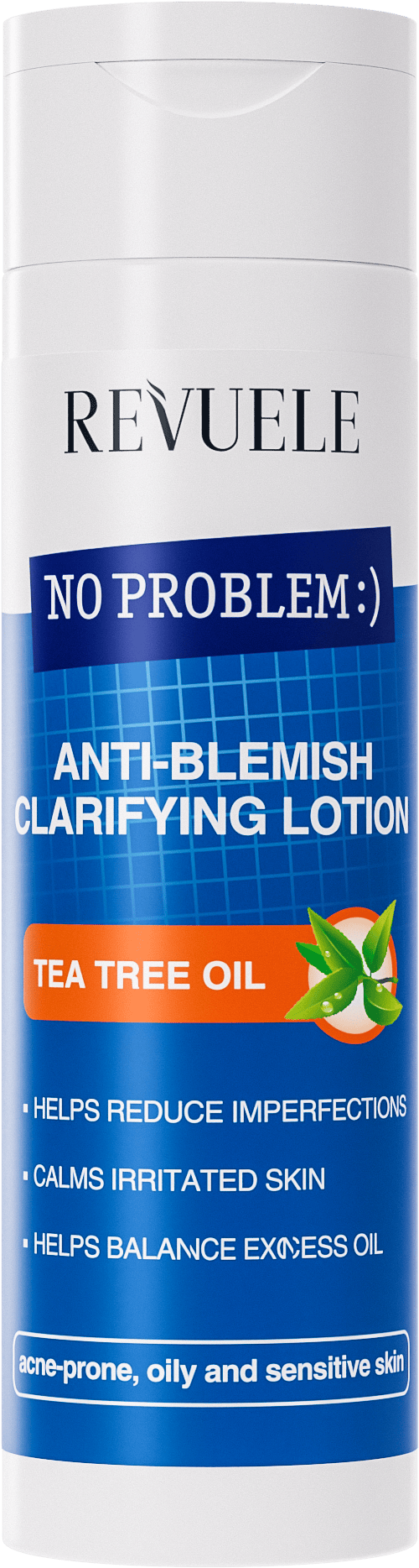 Revuele No Problem Anti-Pimple Clarifying Lotion Tea Tree Oil 200 ml