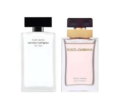 Luxplus Dolce &amp; Gabbana Pour Femme &amp; Narciso Rodriguez Pure Musc For Her 2 x 100 ml