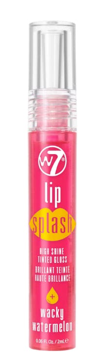 W7 Lip Splash Tinted Lip Gloss Wacky Watermelon 1 stk