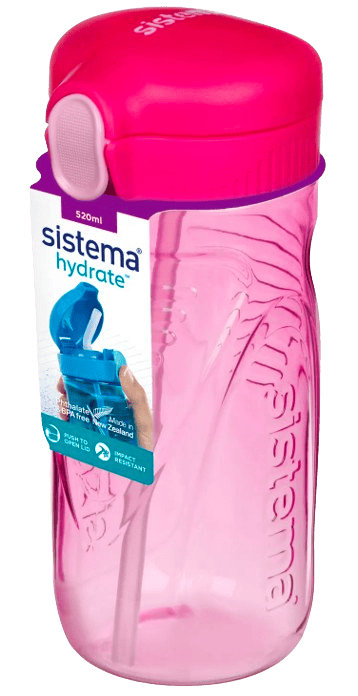 Sistema Tritan Quick Flip Bottle Pink 520 ml 1 st