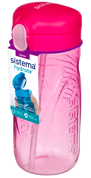 Sistema Tritan Quick Flip Bottle Pink 520 ml 1 stk