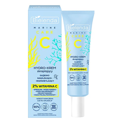Bielenda C Marine Care Hydro-Cream Liquefier Deeply Moisturizing And Brightening 50 ml
