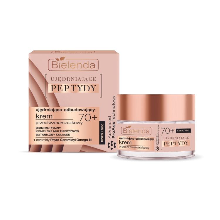 Bielenda Firming Peptides Firming And Rebuilding Anti-Wrinkle Cream 70+ Day/Night 50 ml