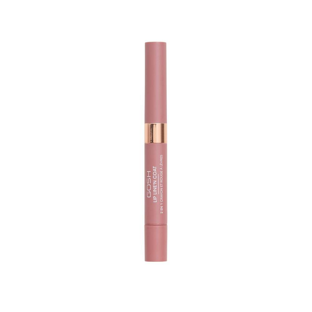 GOSH Lip Line'n Coat Ruby Chocolate 0,42 g + 2 ml