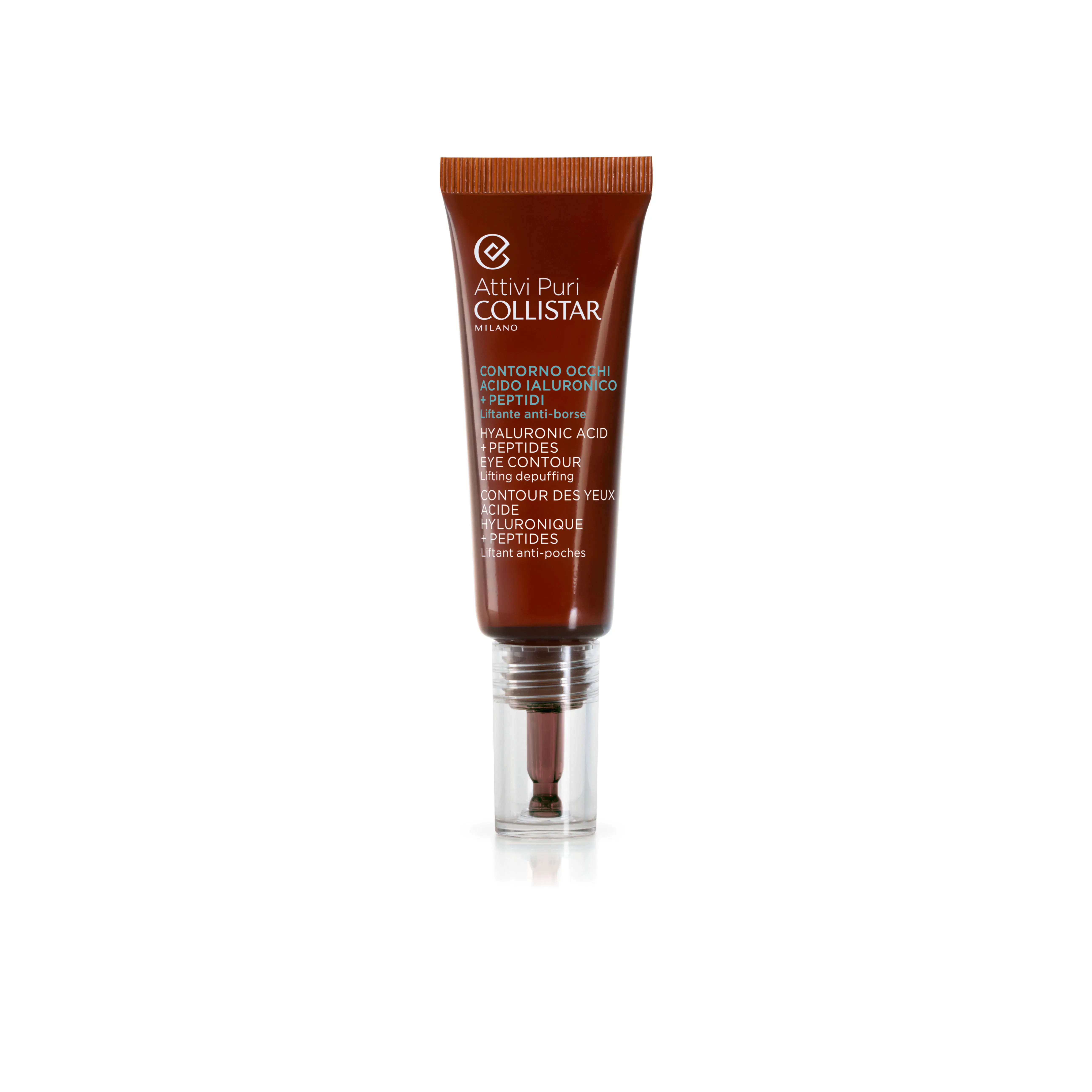 Collistar Attivi Puro Hyaluronic Acid + Peptides Eye Contour 15 ml