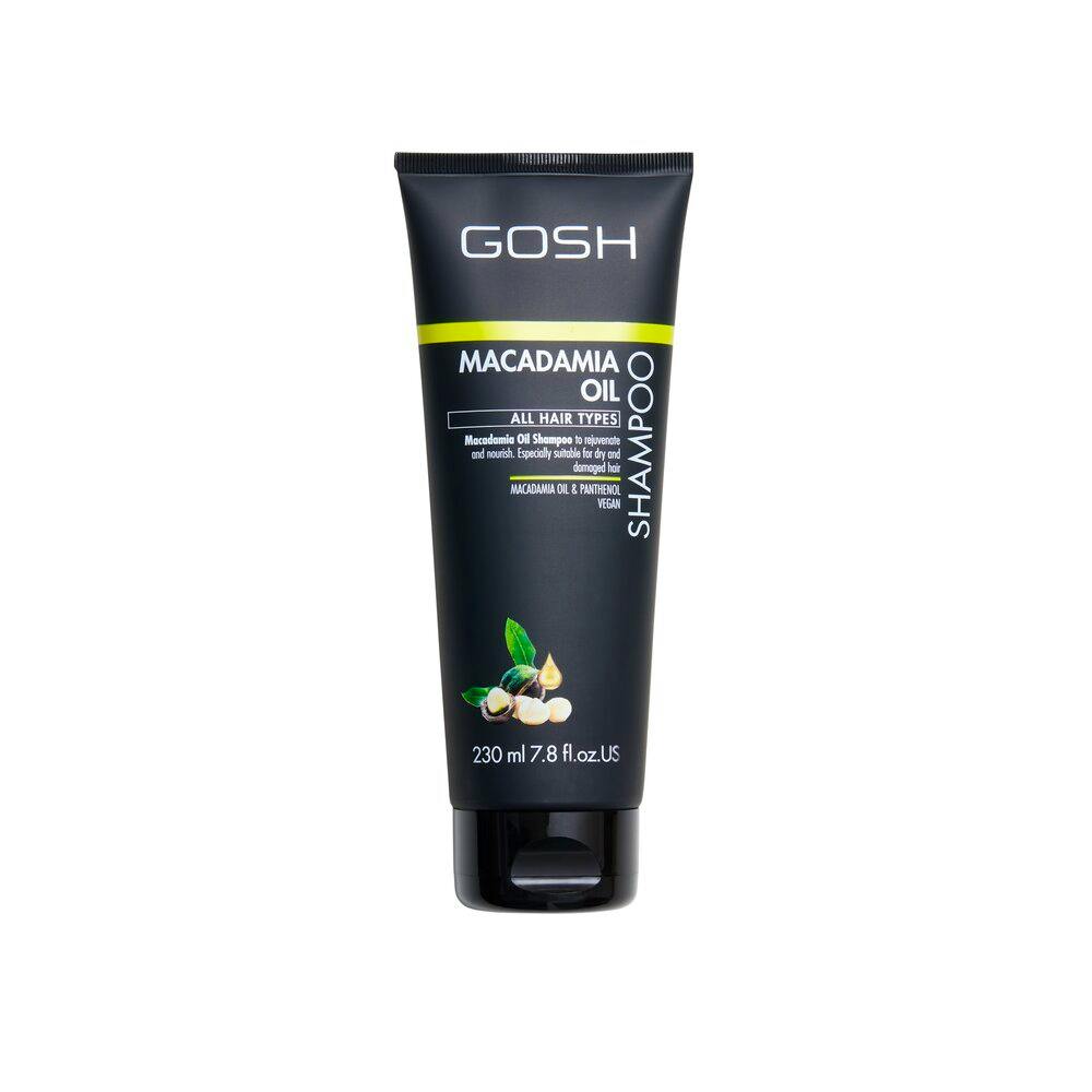 GOSH Macadamia Oil Shampoo 230 ml - 57.95 kr + Fri Frakt og Ingen Toll