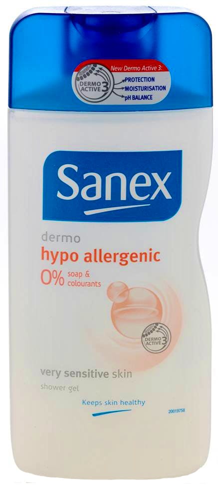 Sanex Hypo Allergenic Showergel 500 ml £2.89