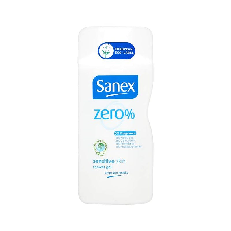 Sanex Zero% Showergel Dry Skin 250ml