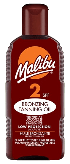 Malibu Bronzing Tanning Oil SPF2 200 ml