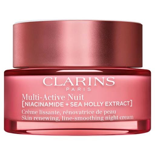Clarins Multi-Active Night Cream - Niacinamide & Sea Holly All Skin Types 50 ml