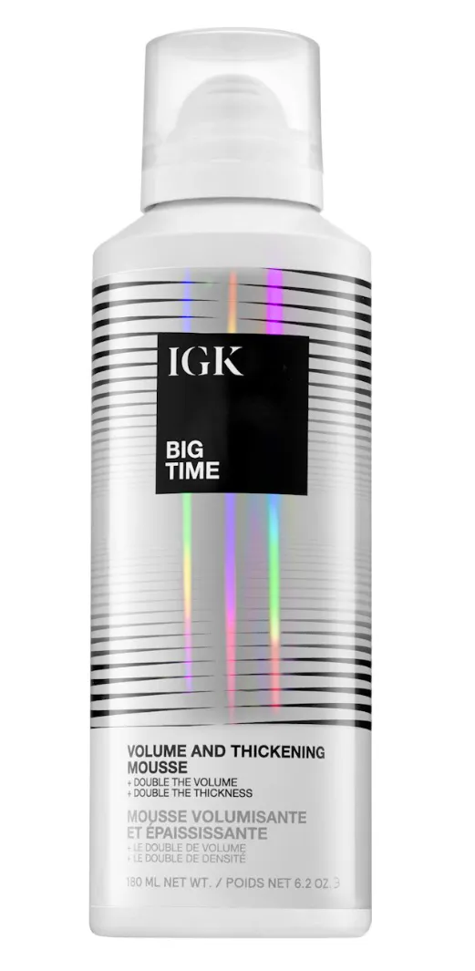 IGK Big Time Volume And Thickening Hair Mousse 180 ml