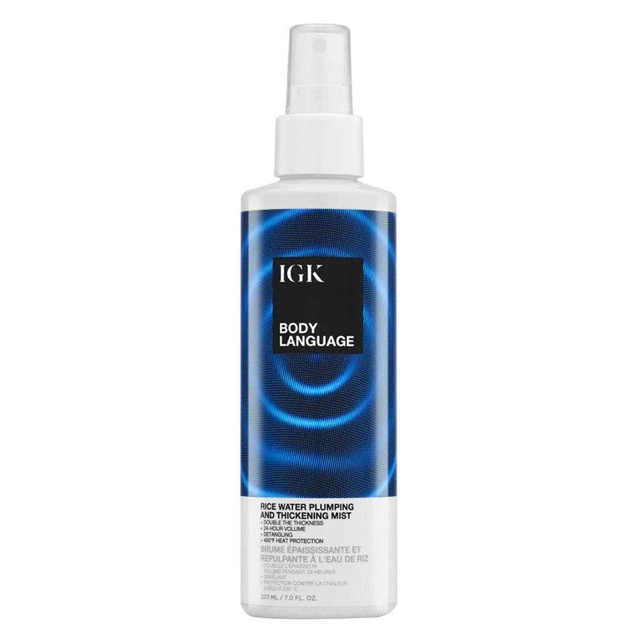 IGK Body Language Rice Water Plumping And Thickening Mist 207 ml
