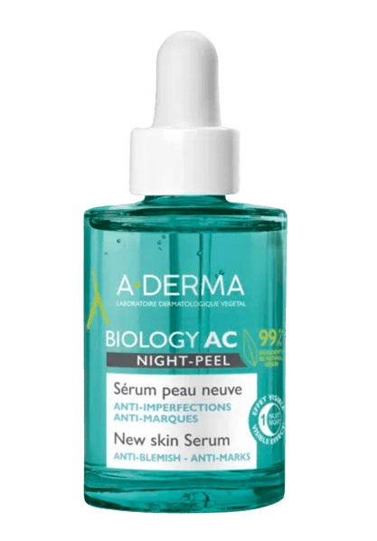 A-Derma Biology AC Night-Peel New Skin Serum 30 ml
