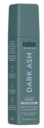 MineTan Dark Ash Self Tan Foam 200 ml