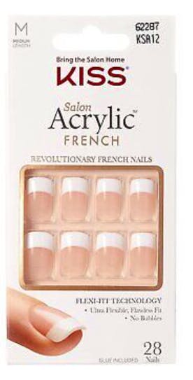KISS Salon Acrylic Nails KSA12 28 kpl