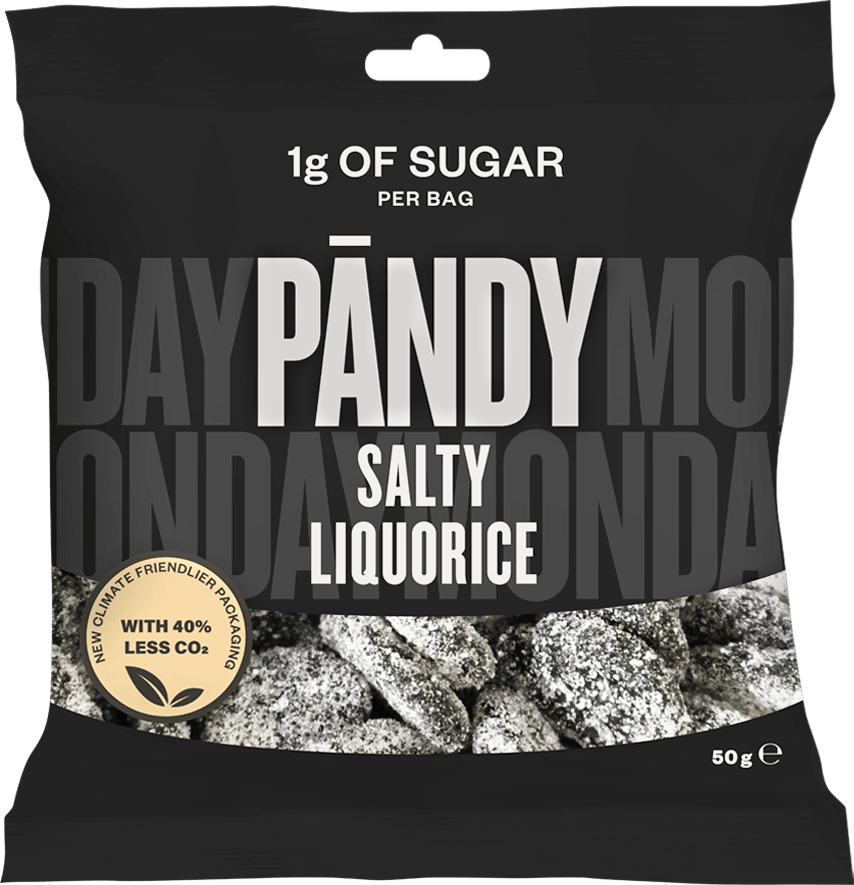Pandy Salty Liquorice 50 g