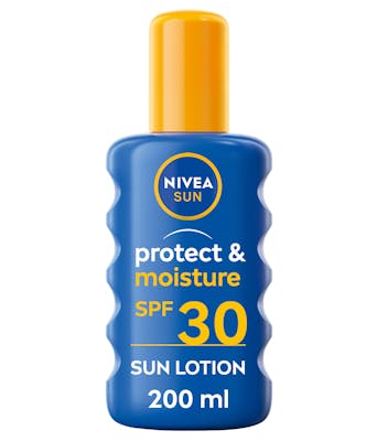 Nivea Sun Protect &amp; Moisture Sun Spray SPF30 200 ml