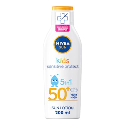 Nivea Sun Kids Sensitive Protect &amp; Play Sun Lotion SPF50+ 200 ml